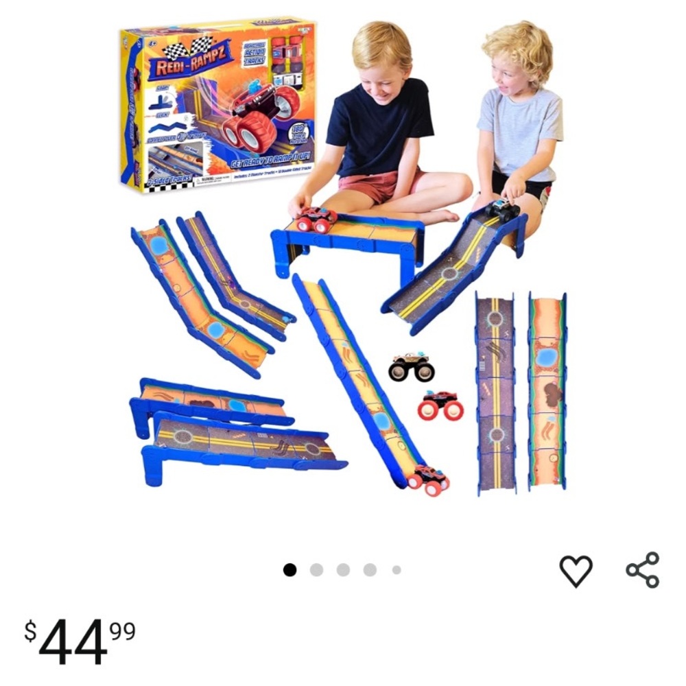Blue and Orange Kids Toy Set